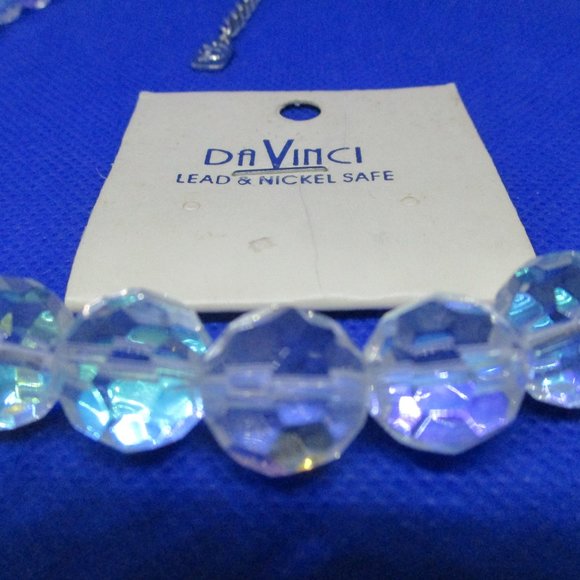 DaVinci Jewelry Davinci Ab Crystal Beaded Necklace Davinci